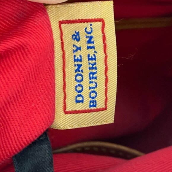 Dooney Bourke‎ 1975 Signature East West Collins Handbag Purse Brown Leather Bag - Picture 12 of 14